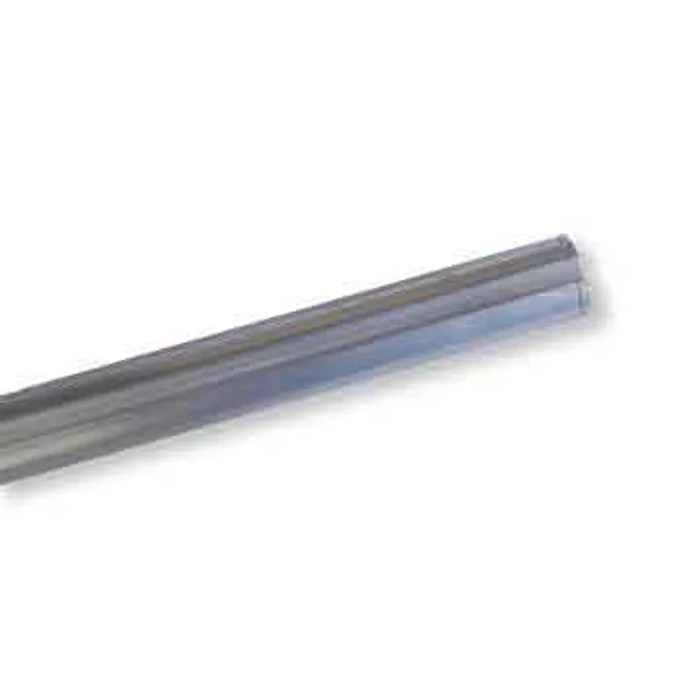 1″ Solid 40″ Steel Axle, No Step, Snap Ring Ends