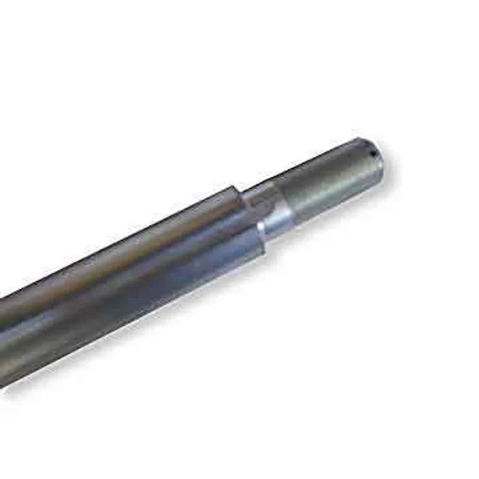 1″ Solid 42″ Deluxe Flexpruf Steel Axle, 3/4″ Stepped, Threaded Ends