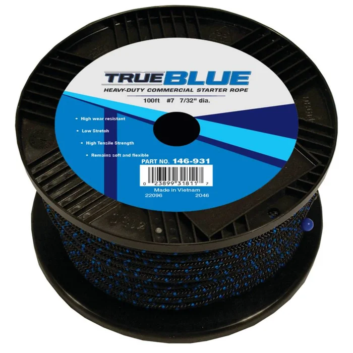 100′ Starter Rope / #7 Solid Braid