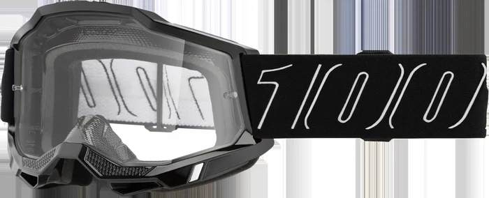 100% Accuri 2 Goggle Blackline with Clear Lens