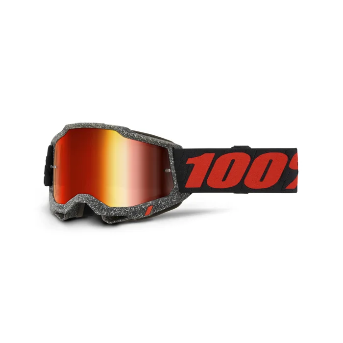 100% Accuri 2 Goggle Huaraki with Mirror Red Lens