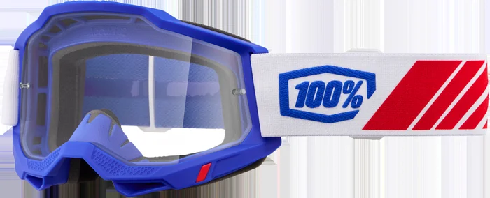 100% Accuri 2 Goggle Kolby with Clear Lens