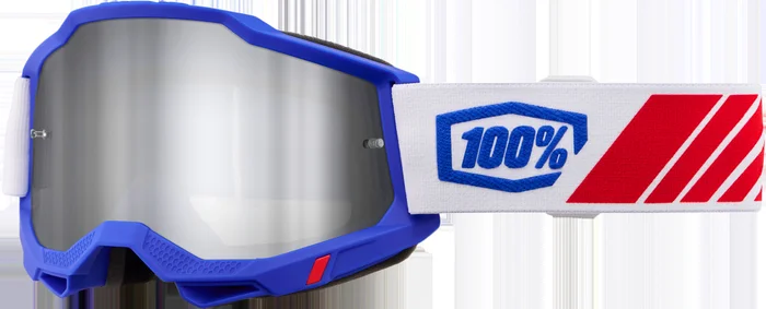100% Accuri 2 Goggle Kolby with Mirror Silver Lens
