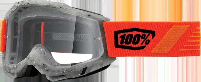 100% Accuri 2 Goggle Schrute Clear Lens