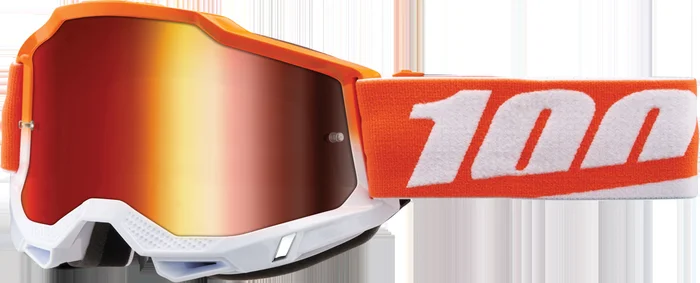 100% Accuri 2 Junior Goggle Matigofun Mirror Red Lens