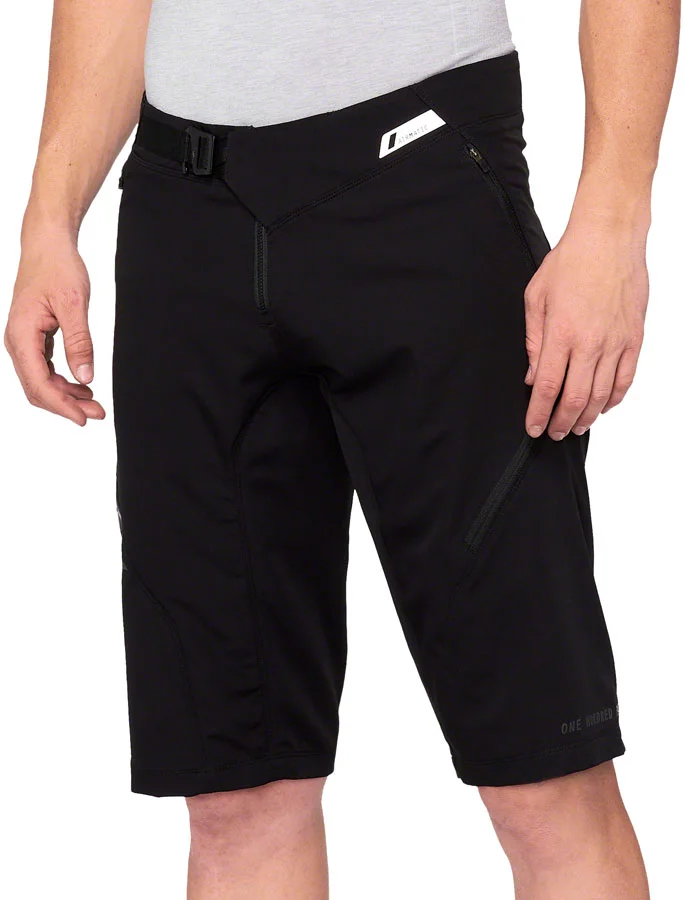 100% Airmatic Shorts – Black Mens 28