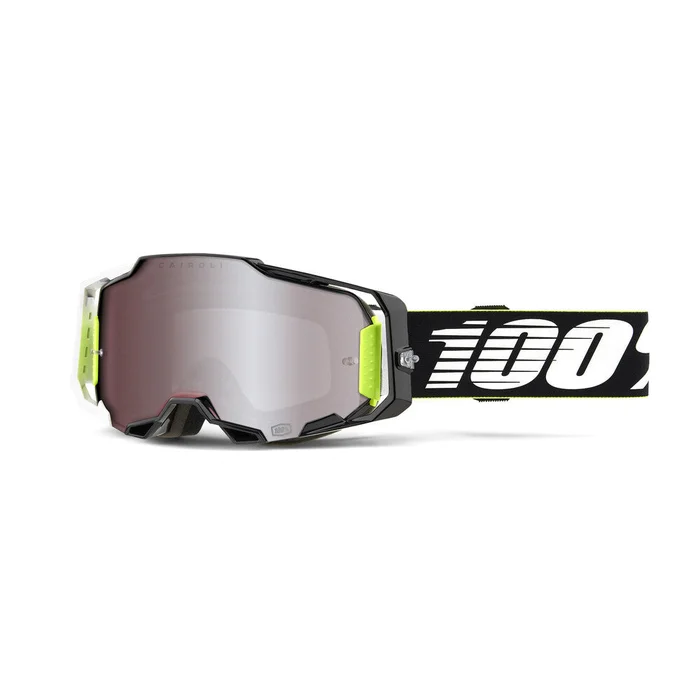 100 Percent Armega Hiper Goggle Racr Mirror Silver Lens