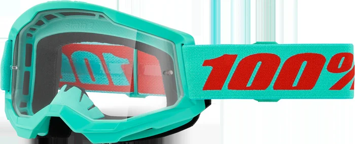 100% Strata 2 Goggle Maupiti Clear Lens