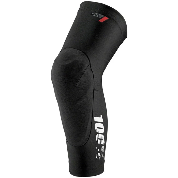 100% TERATEC Mountain Bike Knee Guards – Black