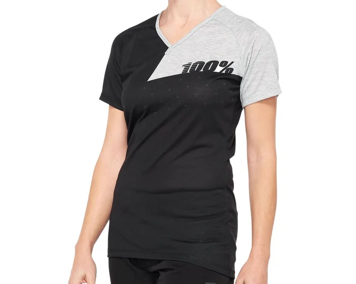 100% Women’s Airmatic Jersey (Black) (XL)