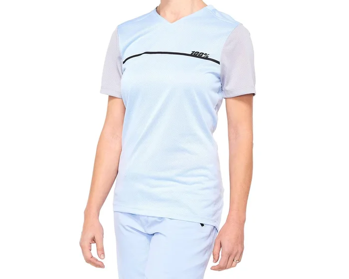 100% Women’s Ridecamp Jersey (Powder Blue) (M)
