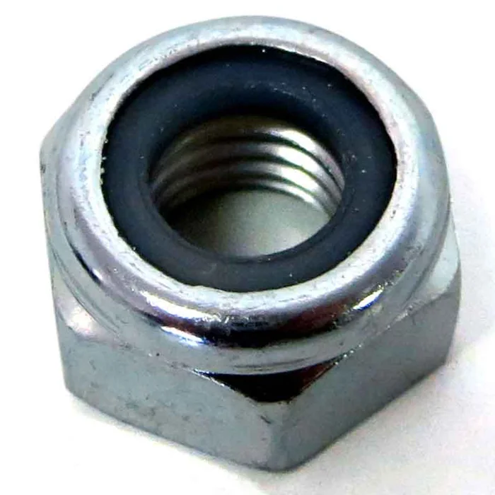 10MM Steel Nylon Insert Hex Locknut