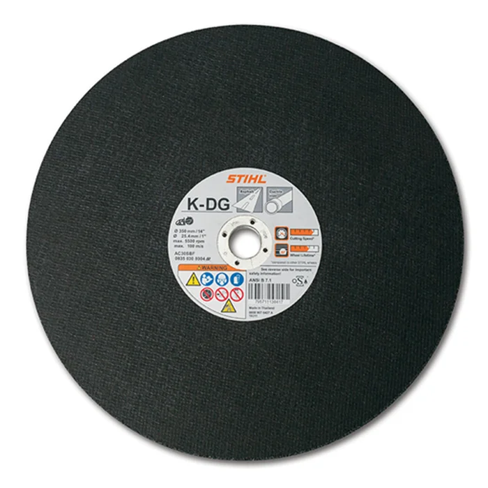 12″ Asphalt & Ductile Iron – 20mm Arbor (K-DG)