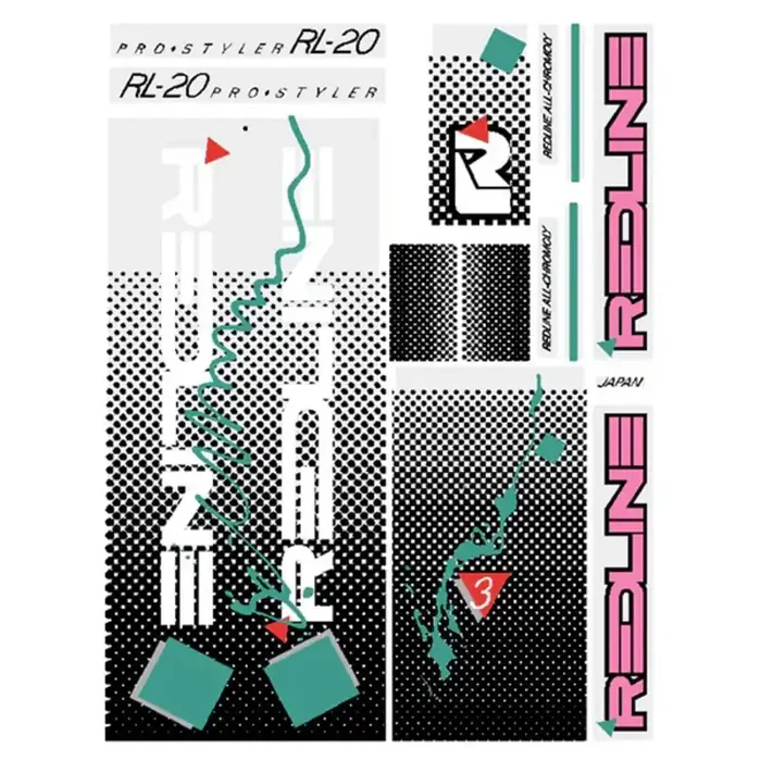 1986 Redline RL-20 Decal Set