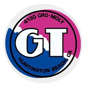 1987 GT Head & Seat Tube Decal