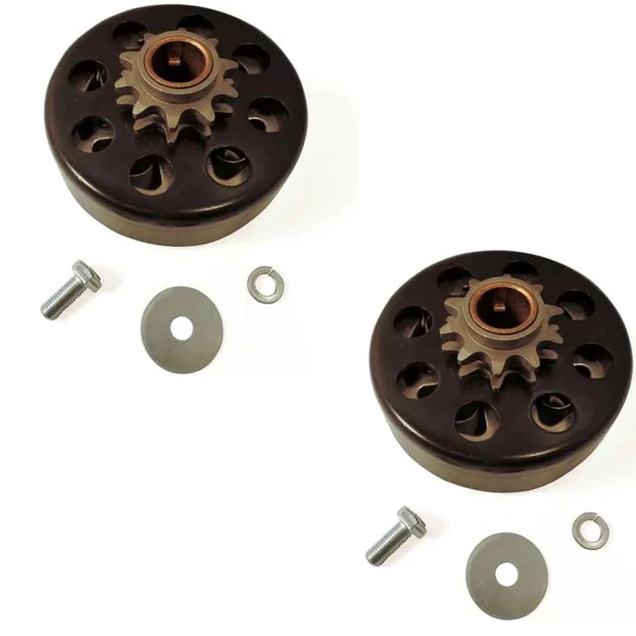 (2) Hilliard Extreme Mini Bike Go Kart Clutch – #41 Chain 3/4″ Bore 10 Tooth