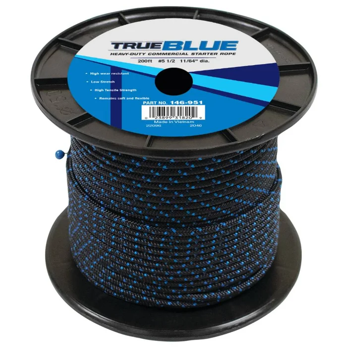 200′ Starter Rope / #5 1/2 Solid Braid