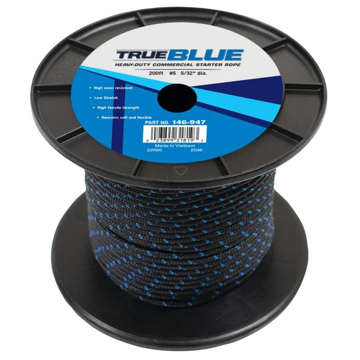 200′ Starter Rope / #5 Solid Braid