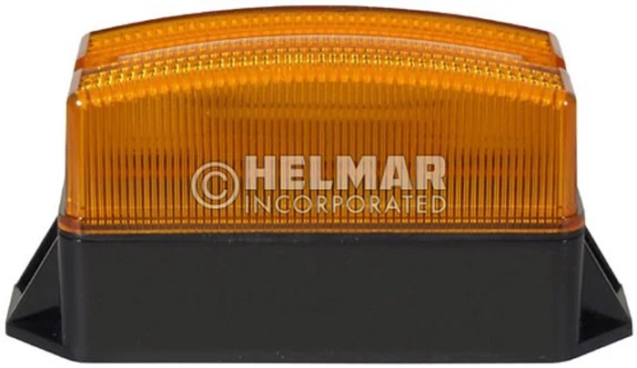 3971A Preco 5″ Amber Single Flash Low Profile Strobe Light