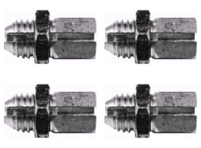 (4) Replacement Throttle Cable Adjusters – Vintage Mini Bike Grip Ferrules