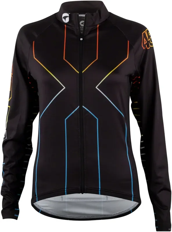 45NRTH Decade Long Sleeve Jersey – Women‘s, Black, Medium