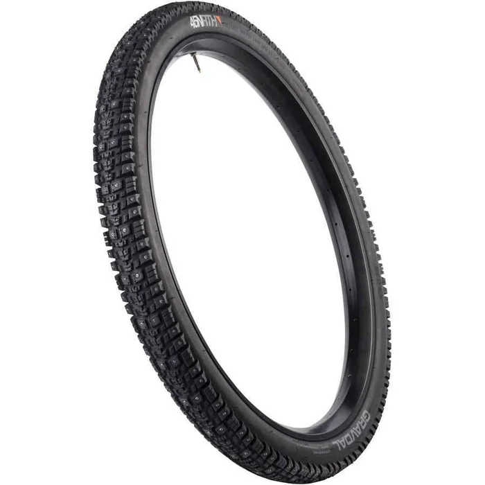 45NRTH Gravdal 26 x 2.0″ Studded Bike Tire: 33tpi Wire, 216 Steel-Carbide Studs
