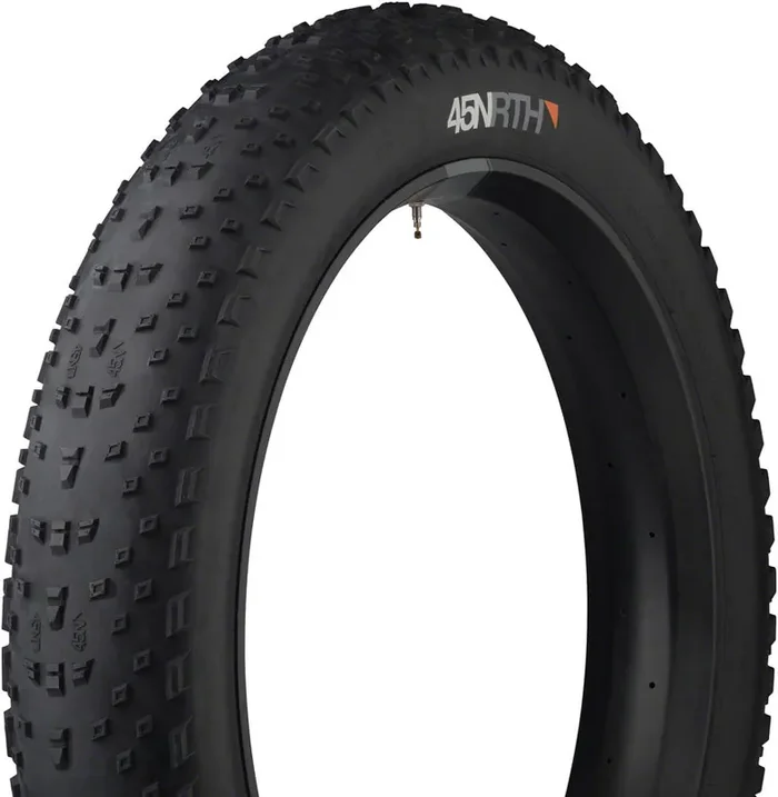 45NRTH Husker Du Tire 26 x 4.8 TPI 120 Tubeless Folding Black Fat Bike 0