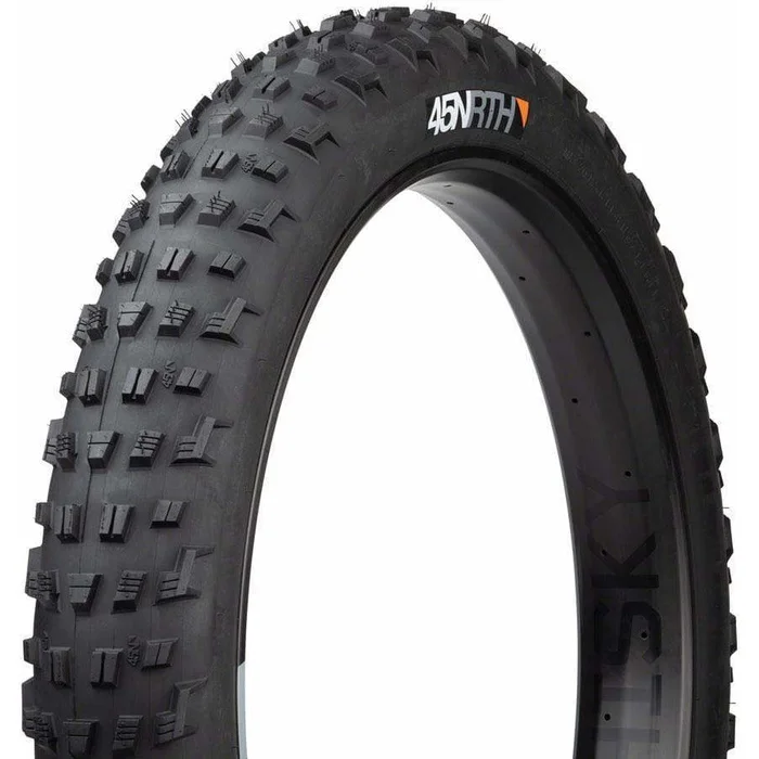 45NRTH Vanhelga Tire – 26 x 4.2 Tubeless Folding Black 120 TPI