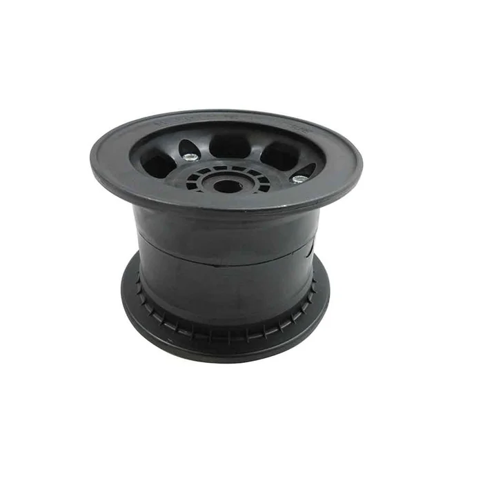 5″ AZUSALite Wheel, 3.5″ Wide For 1″ Live Axle With Steel Insert, 1″ ID, 1/4″ Keyway