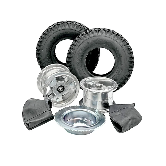 5″ Tri-Star Wheel Package – Studded Tire – 60 Tooth Sprocket