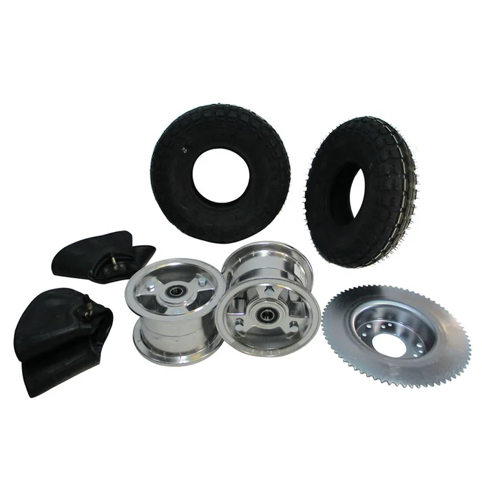 5″ Tri-Star Wheel Package – Universal Tire – 72 Tooth Sprocket