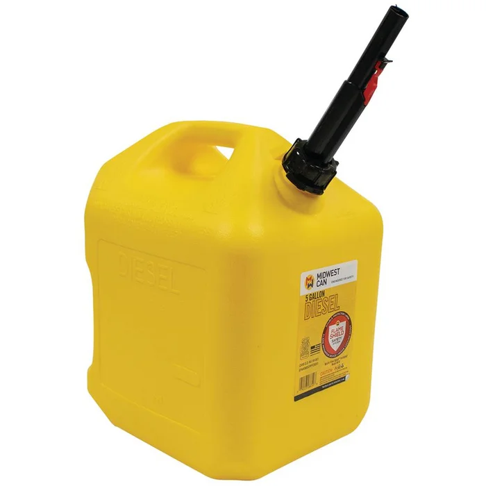 5 Gallon Plastic Diesel Fuel Can