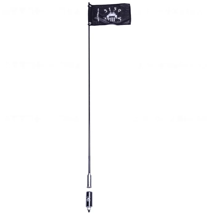 5150 Day Time Whip – Black Flag SxS Whip –