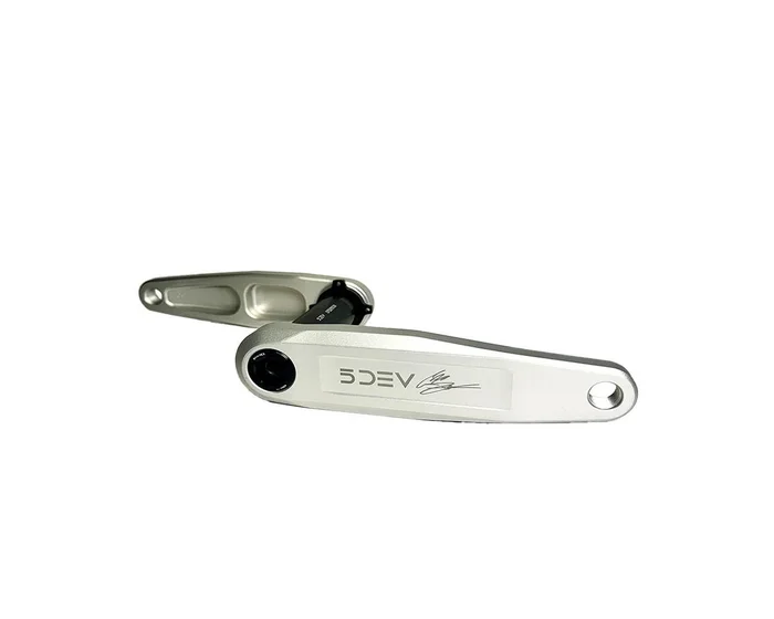 5Dev Cam Zink Signature Freeride Crank (Raw Anodized) (DUB Spindle) (155mm) (7-12 Speed)