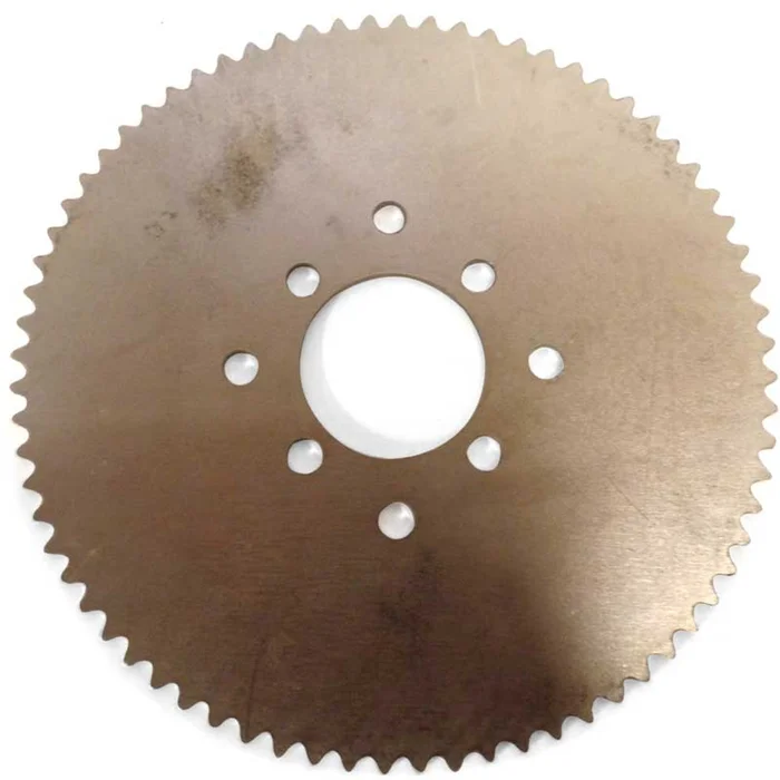 72 Tooth Steel Sprocket 35 Chain, 2.125″ Bore, Dual 4 Hole Pattern