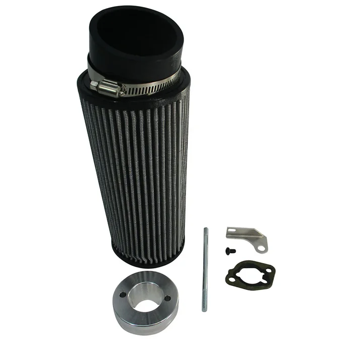 8″ Angled Air Filter Intake Kit Predator 212cc Tillotson 212 GX200 Clone 196cc