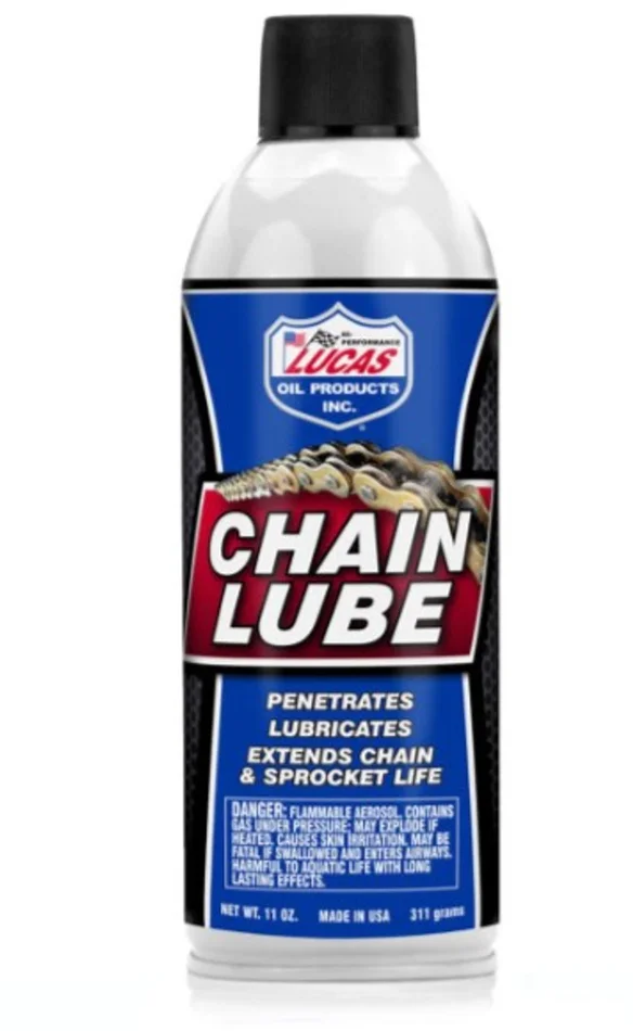 9809 Lucas Aerosol Chain Lube *MUST SHIP GROUND*