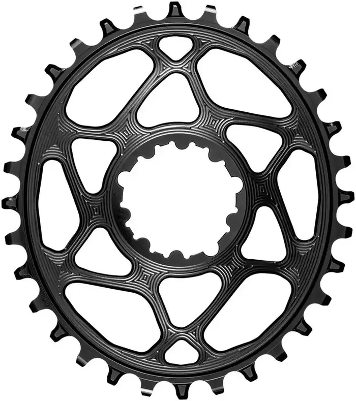absoluteBLACK Oval Direct Mount Chainring – 32t SRAM 3-Bolt Direct Mount Black