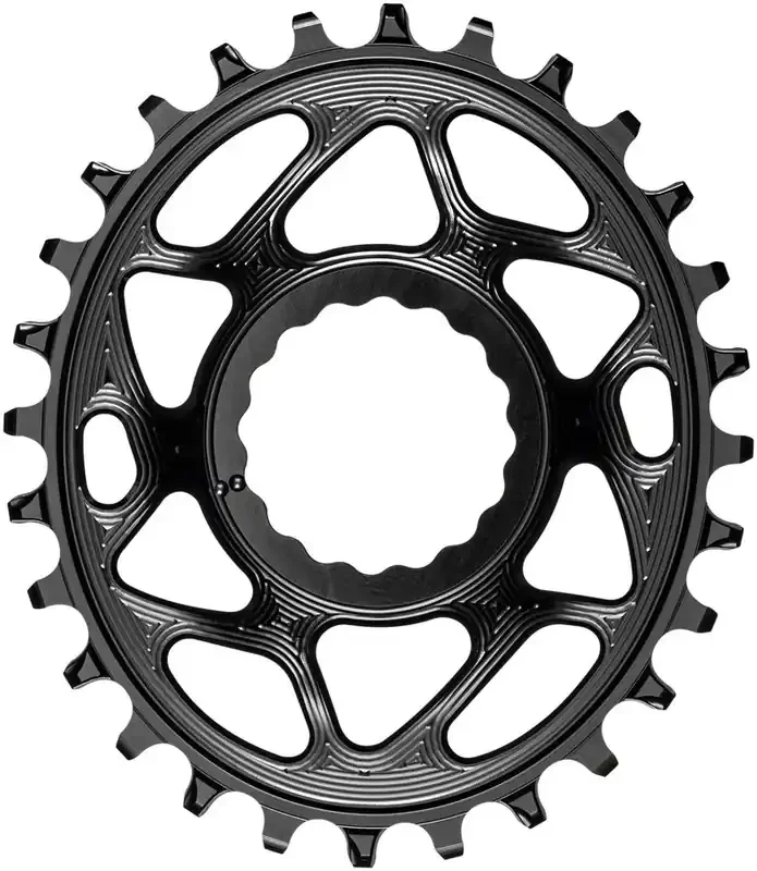 absoluteBLACK Oval Narrow Wide Chainring 28t Direct Mount 10/11/12-Spd Aluminum