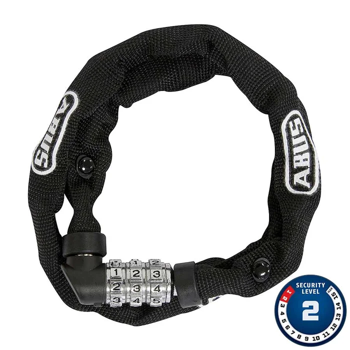 Abus 1200 Web Chain Lock Combo 4mm 110cm 3.6