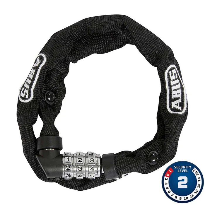 Abus 1200 Web Chain Lock Combo 4mm 60cm 2