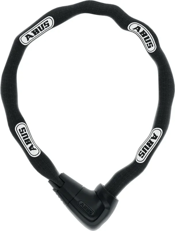 Abus 9809K/85 Steel-O-Chain Key Lock – Black