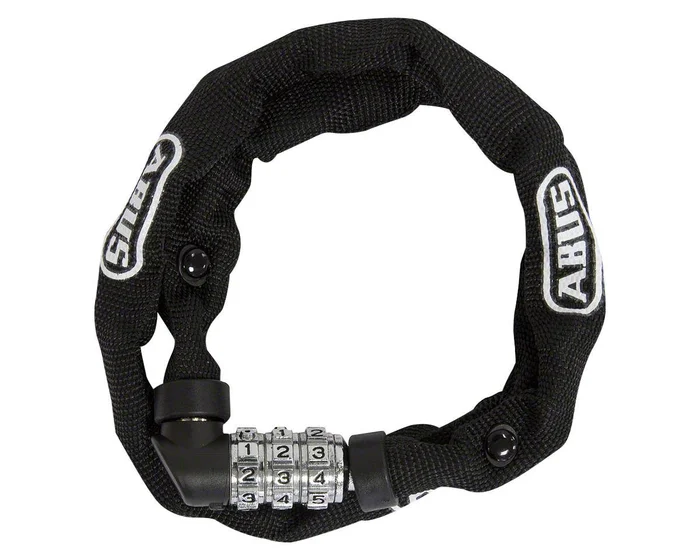 Abus Web Chain Lock 1200Combination (Black) (60cm)