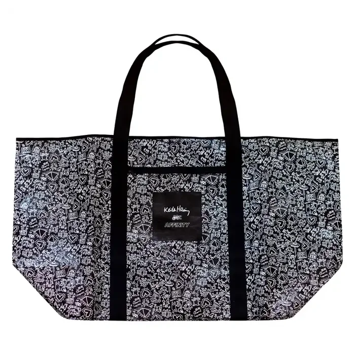 Affinity Keith Haring Tote-Bag Black/White 40`