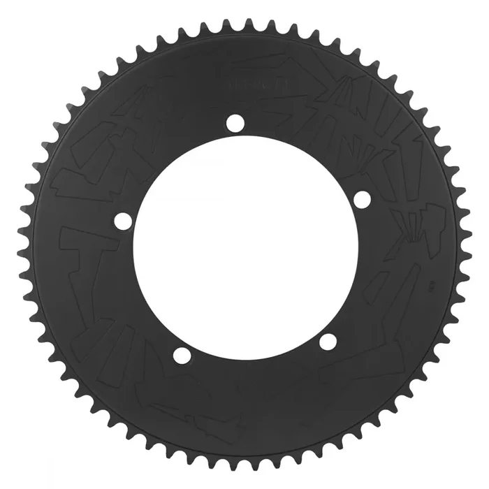 Affinity Pro Track Chainring 63t 144 BCD 5-Bolt Aluminum Hard Anodized Black