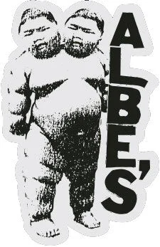 ALBE’S TWO HEADED BABY STICKER