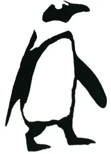 Albe‘s Penguin 3inch Die Cut sticker