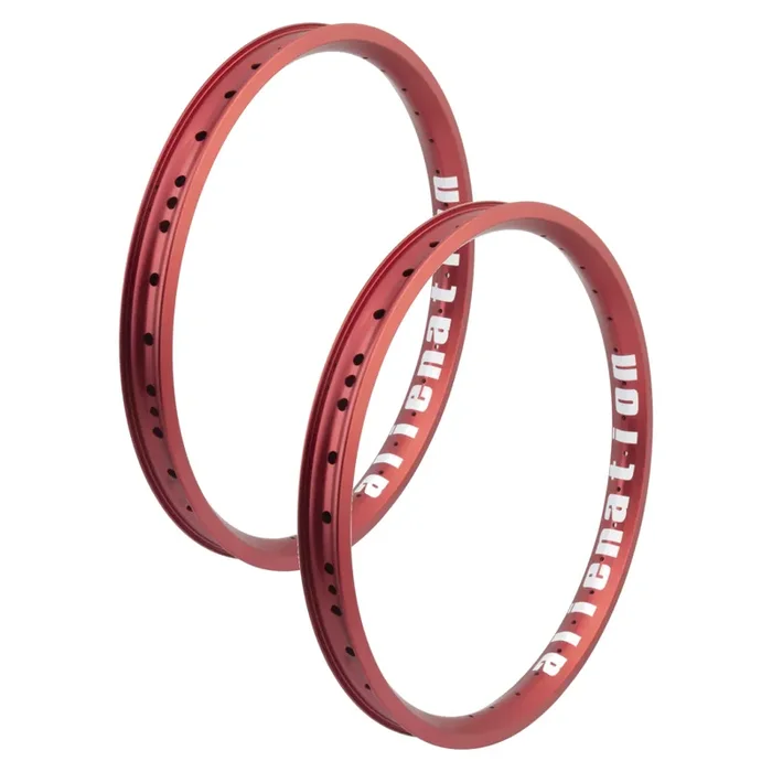 Alienation Vandal Alienation 20in BMX Rim Set Lightweight G69 Material, Tubeless-Ready, 36-Hole