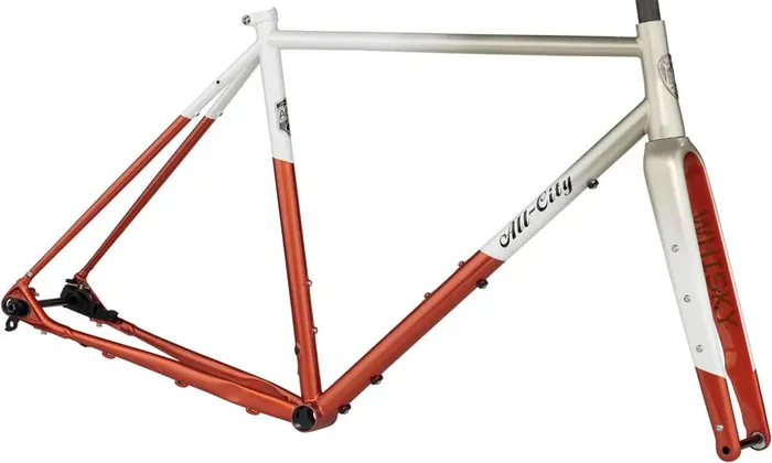 All-City Cosmic Stallion Frameset – 650b/700c, Steel, Toasted Marshmallow, 52cm