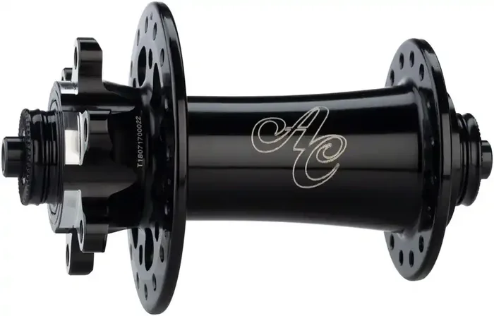 All-City Go-Devil Front Hub – 15/12/QR x 100mm, 6-Bolt, Black, 32h